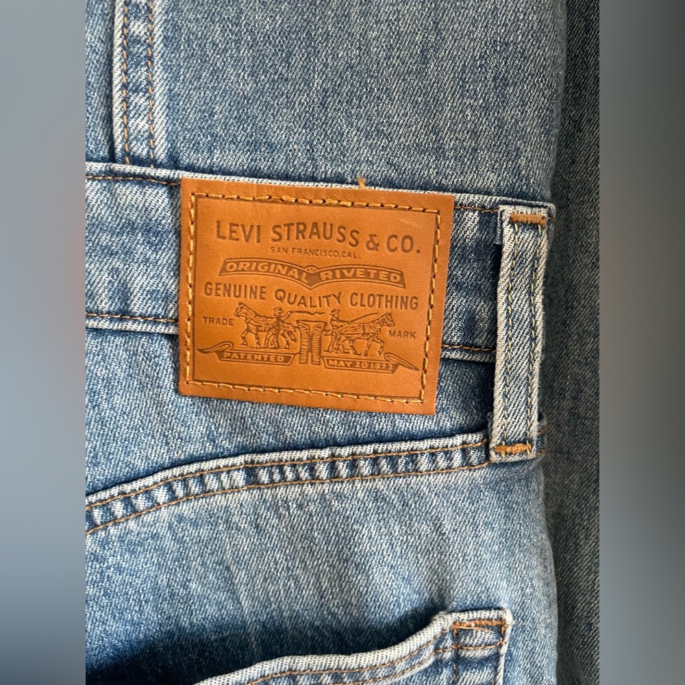 Levi’s Kickflare Denim Jumpsuit - Picture 9 of 12